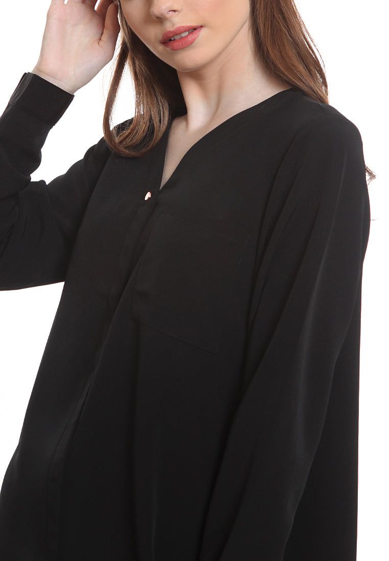 V-neck Blouse