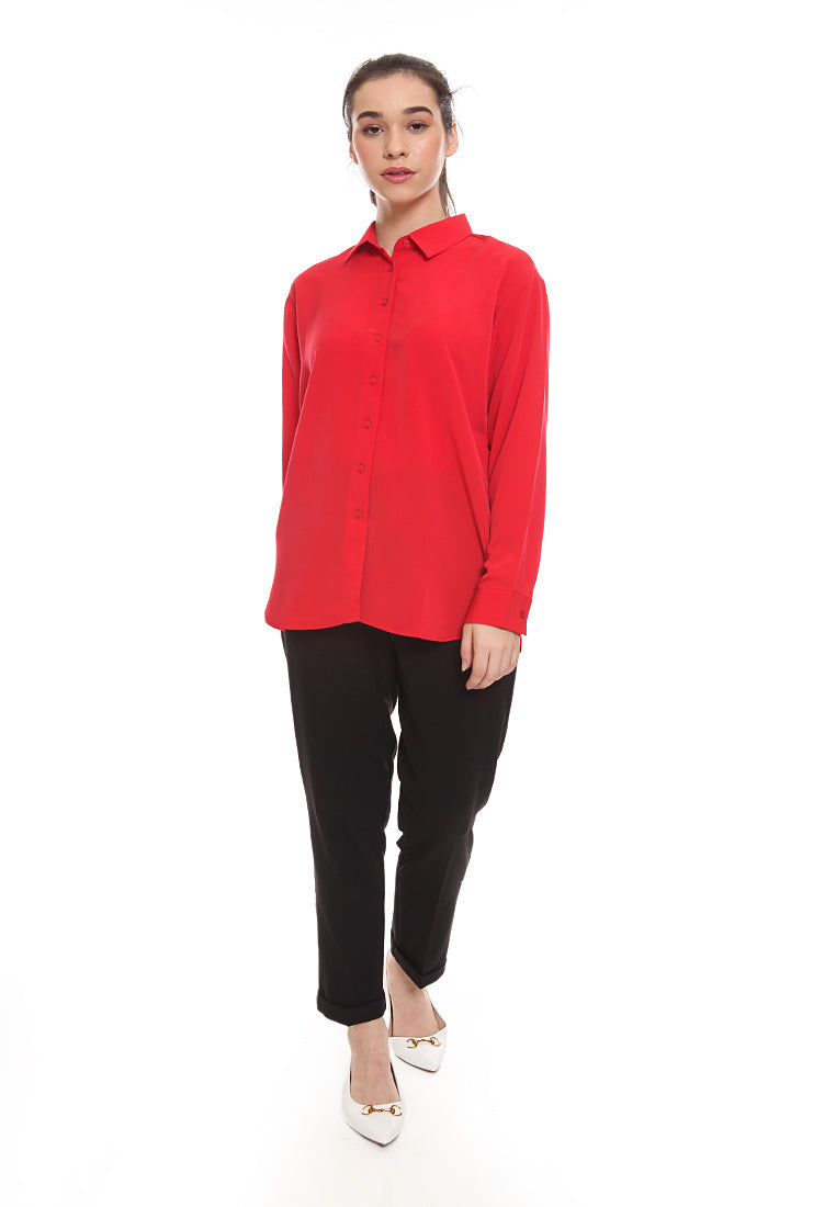Long Sleeves Blouse