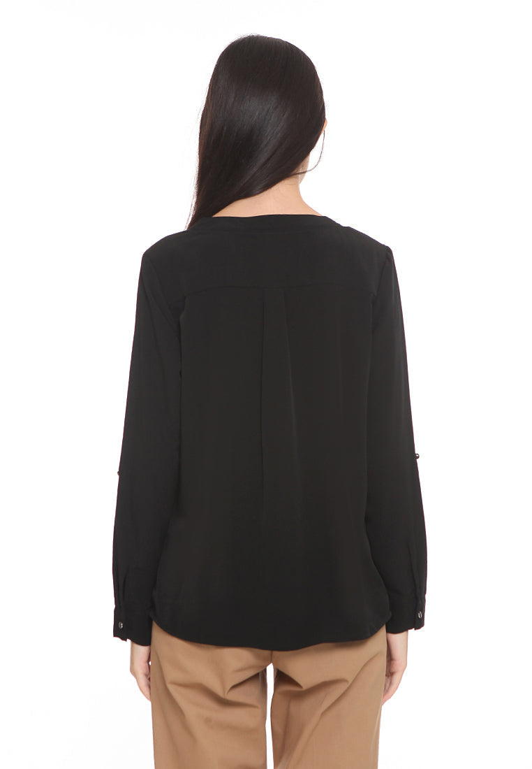 Long Sleeves Blouse