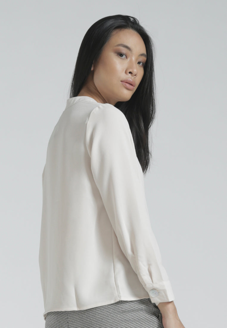 Blouse with Cut Out Detail