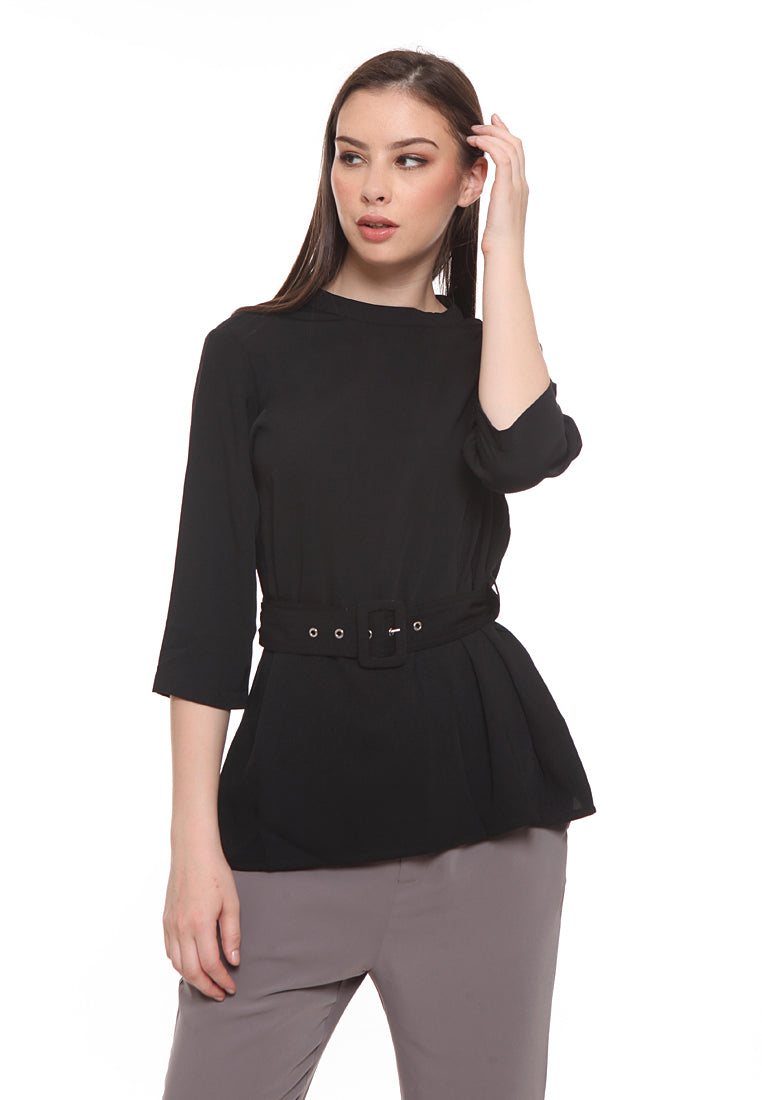Blouse with Belt