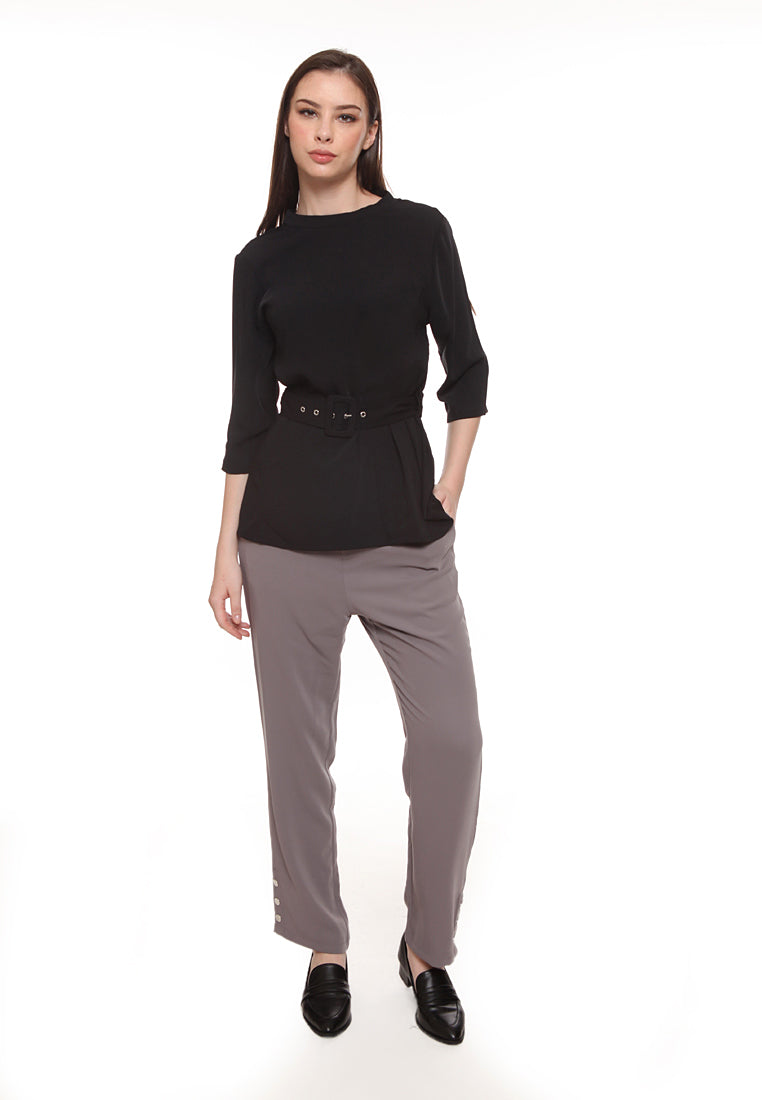 Blouse with Belt