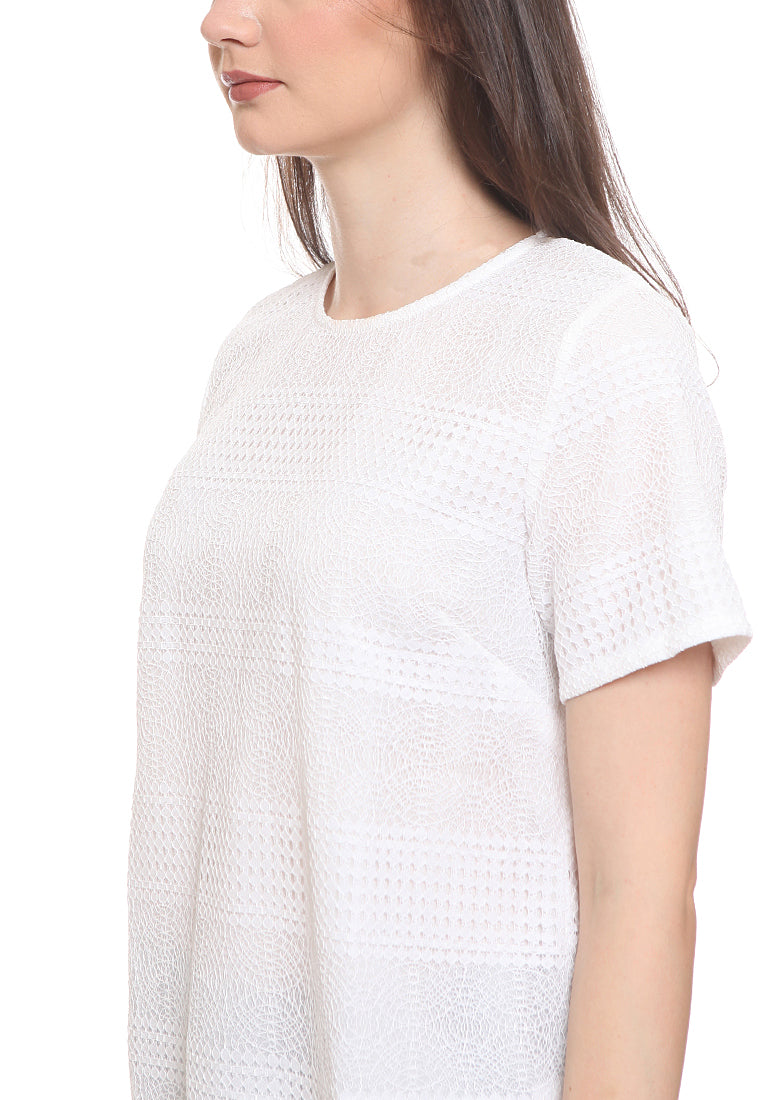 Boxy Lace Blouse