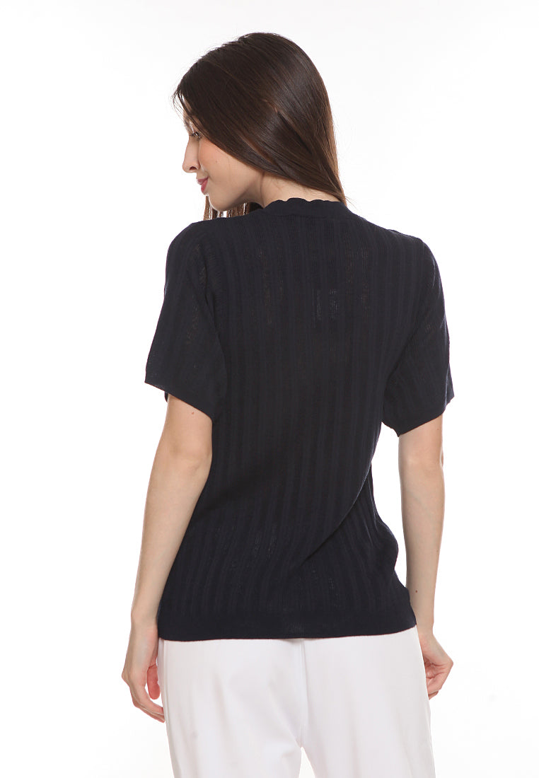 Ribbed Blouse