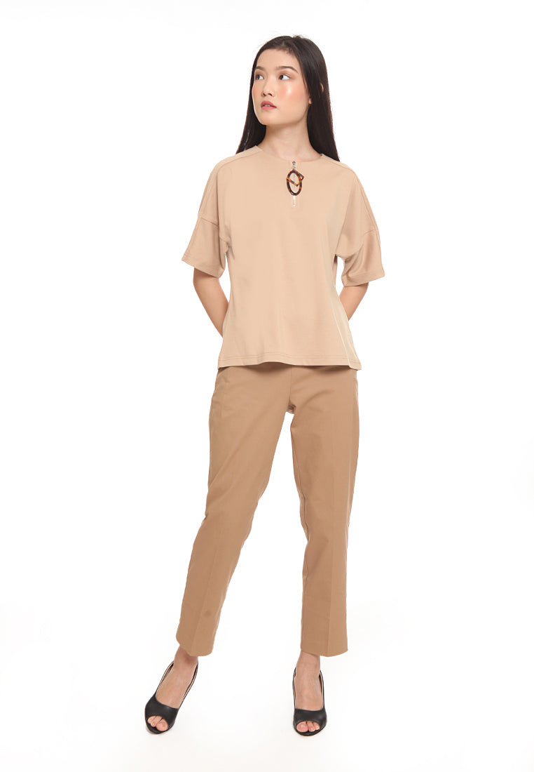 Blouse With Zip