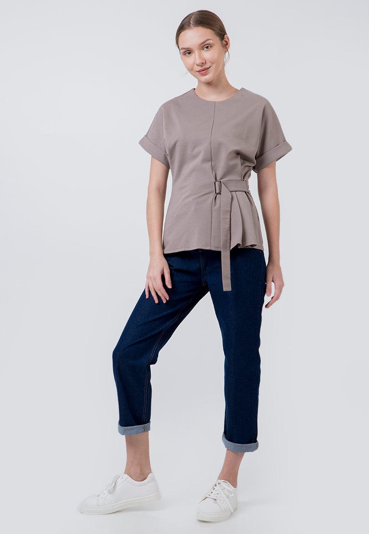 Short Sleeves Blouse 20D032