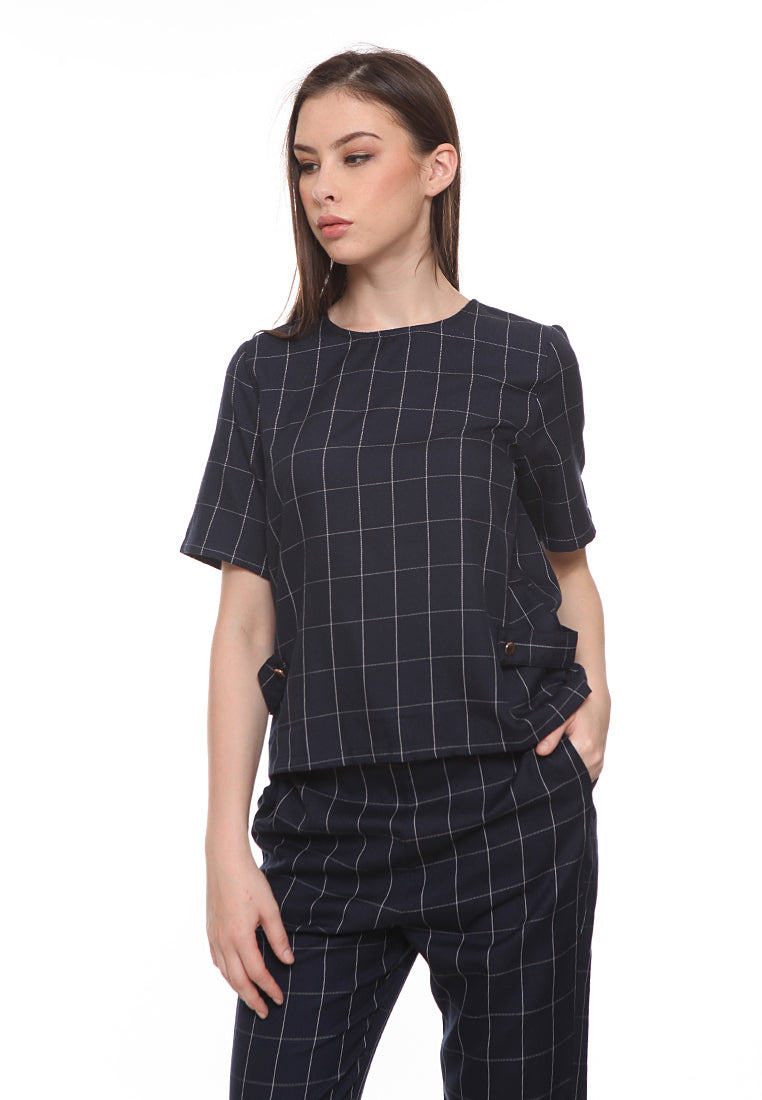 Checked Blouse