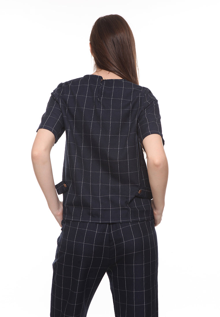 Checked Blouse