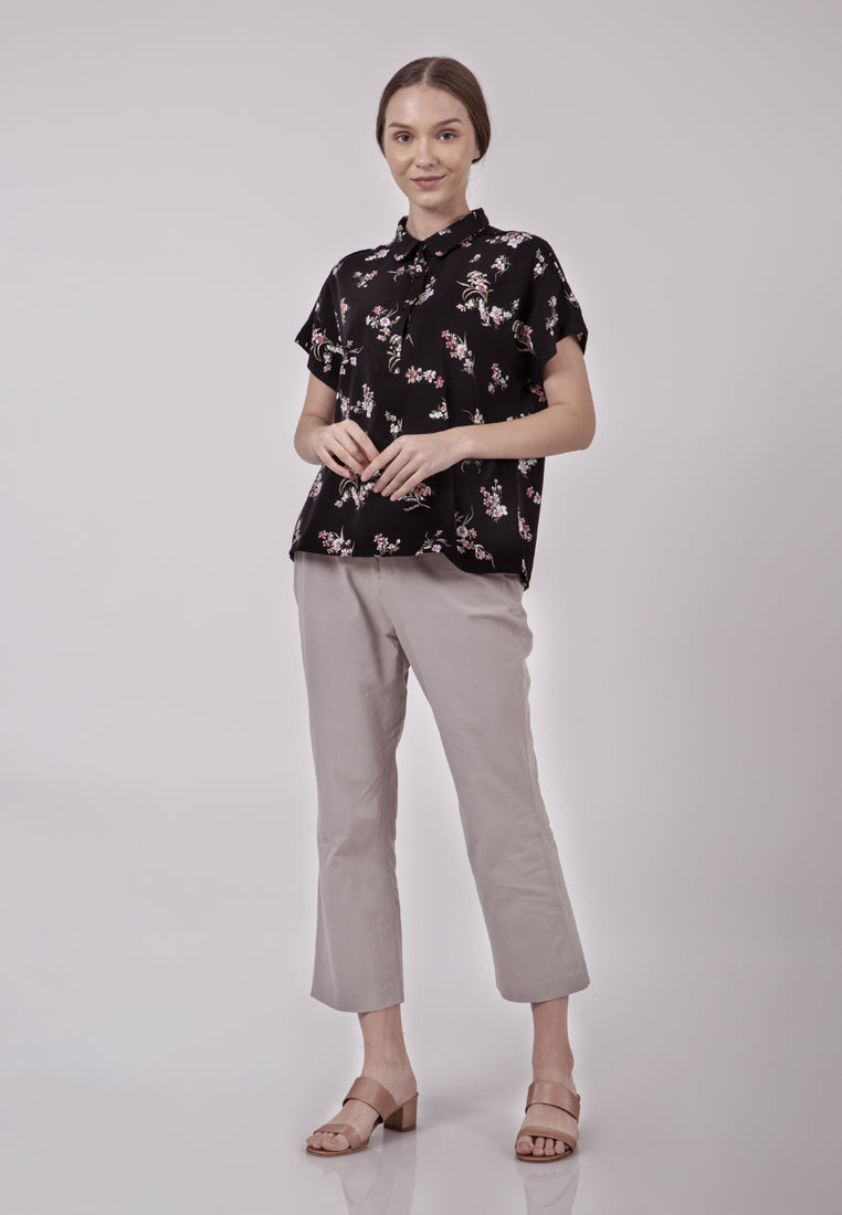 Short Sleeves Blouse