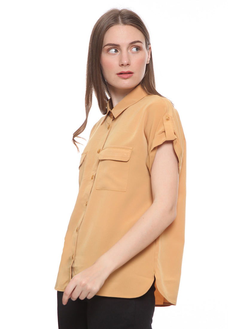 Pocket front short sleeve Shirt