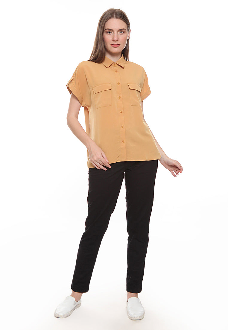 Pocket front short sleeve Shirt