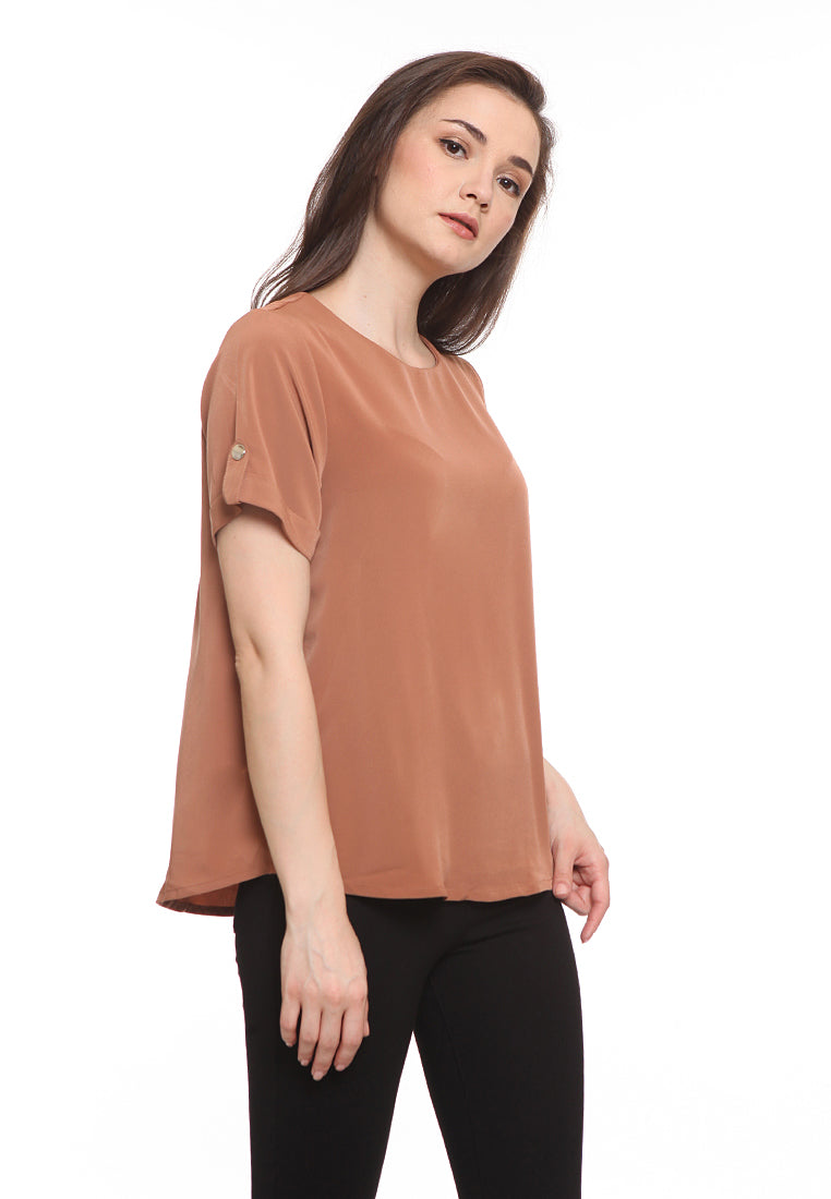 Button detail blouse