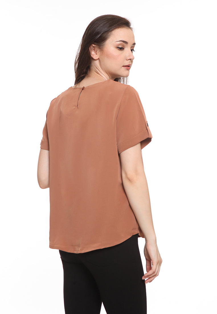 Button detail blouse