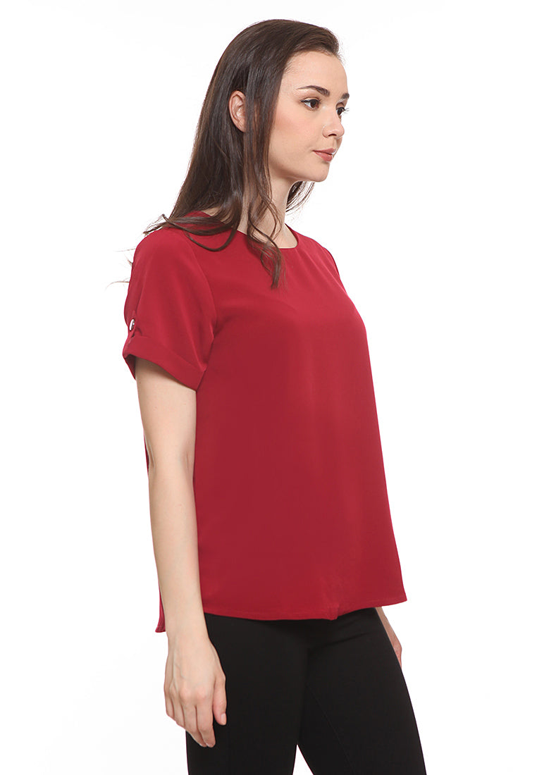 Button detail blouse