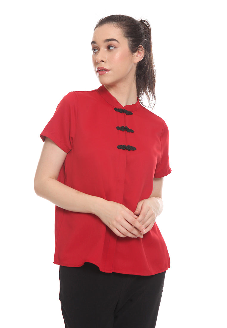 Short Sleeves Blouse