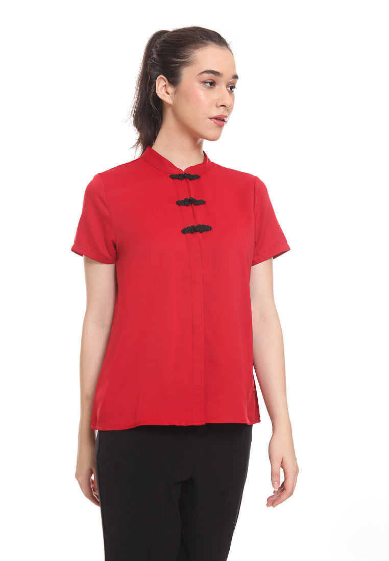 Short Sleeves Blouse