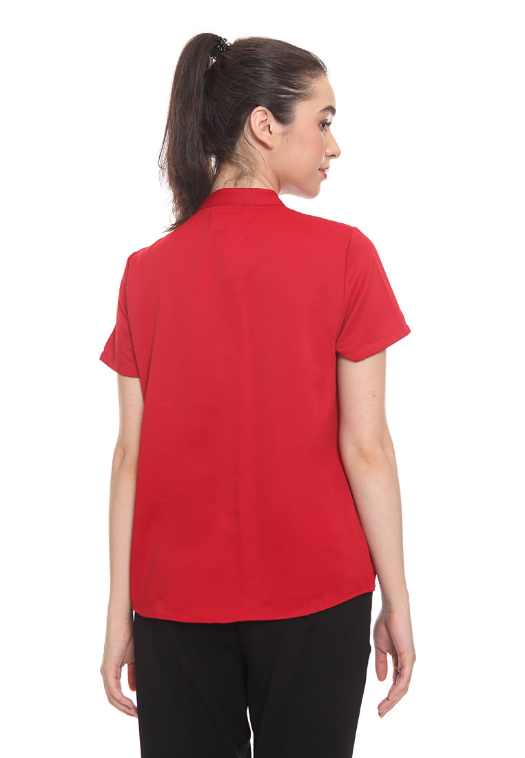 Short Sleeves Blouse