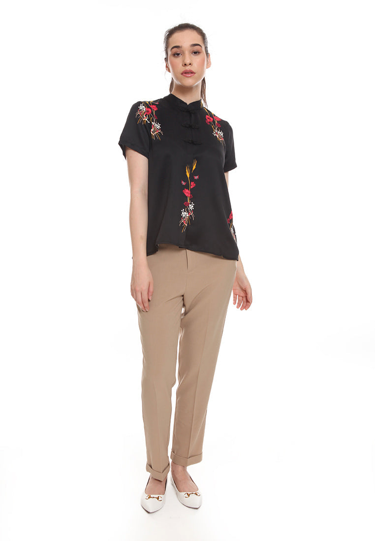 Short Sleeves Blouse