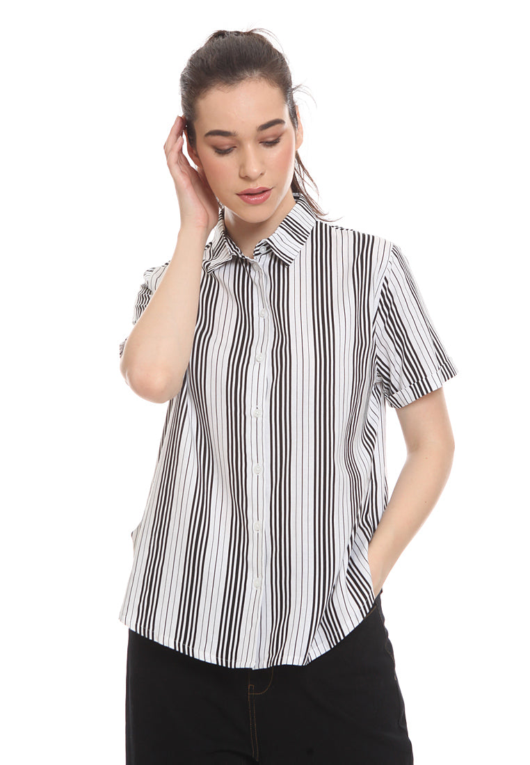 Short Sleeves Blouse
