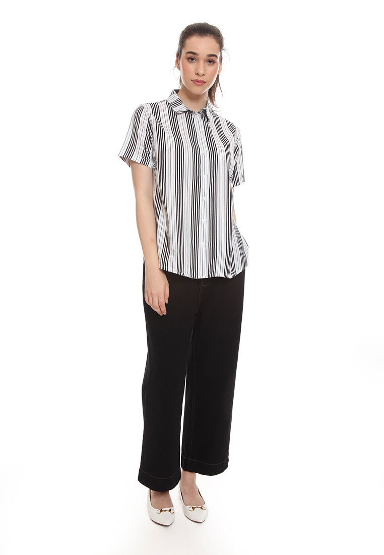 Short Sleeves Blouse