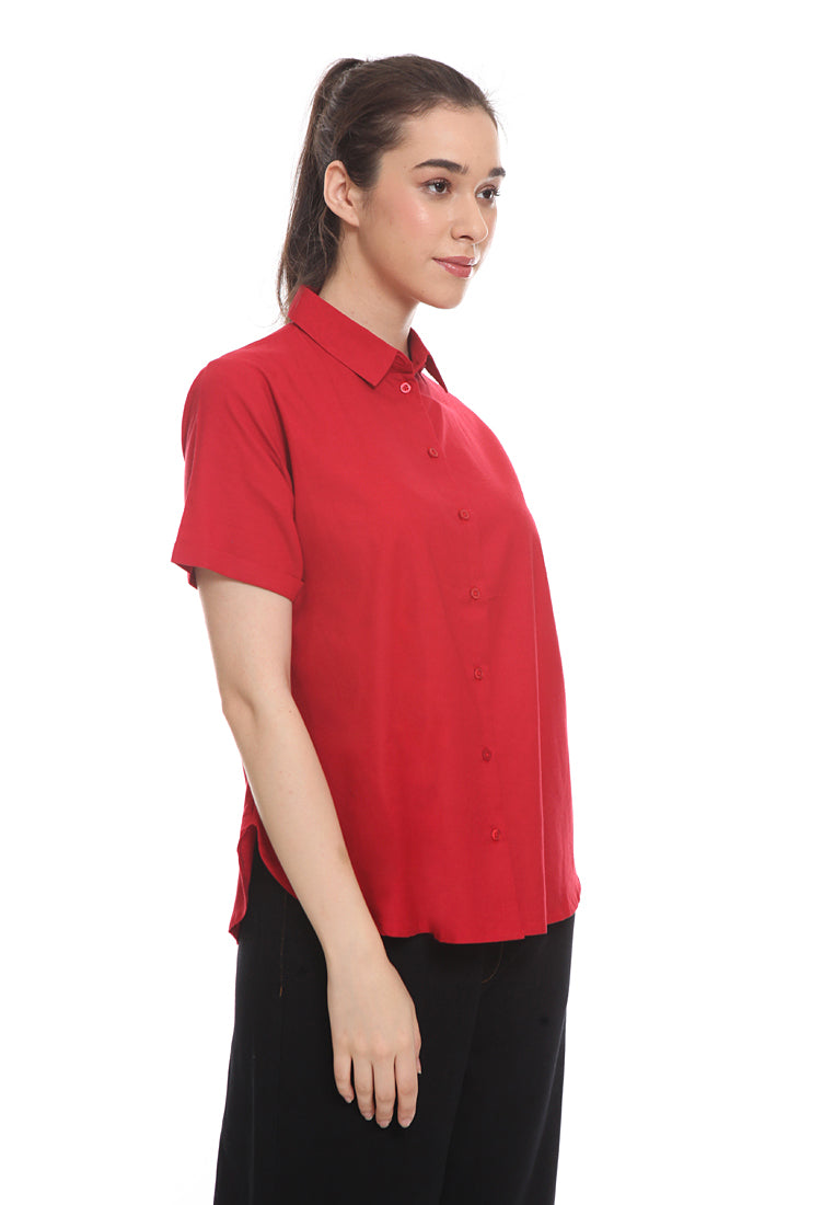 Short Sleeves Blouse