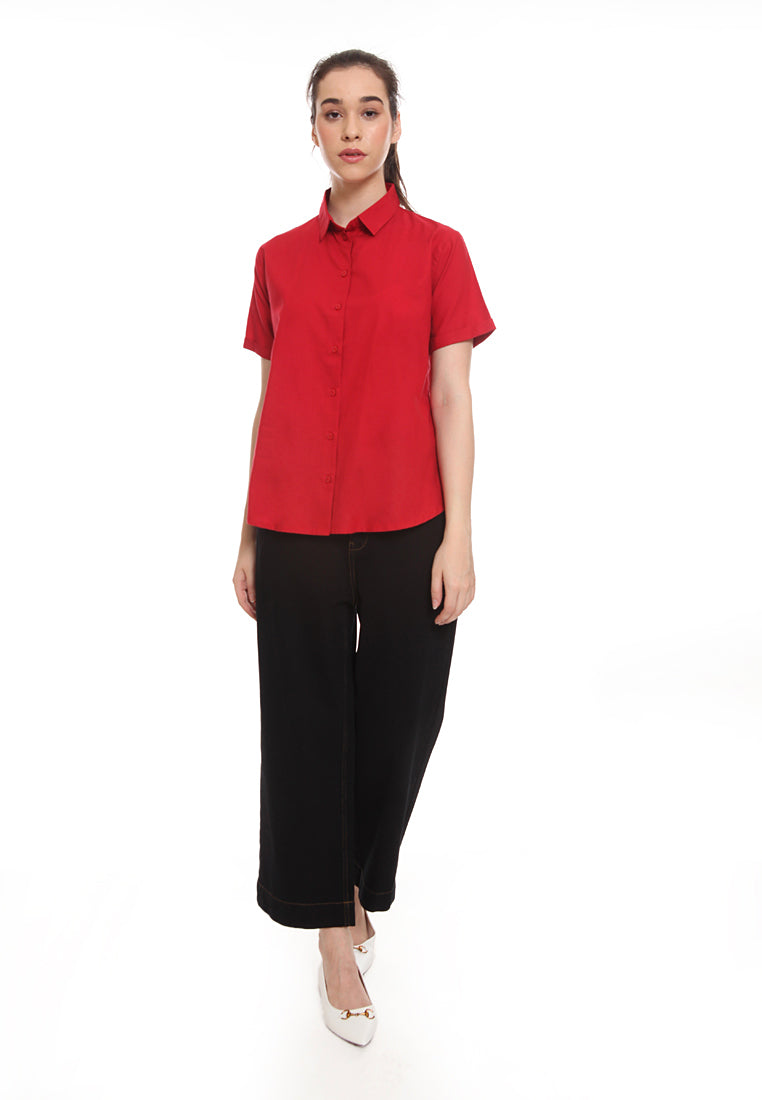 Short Sleeves Blouse