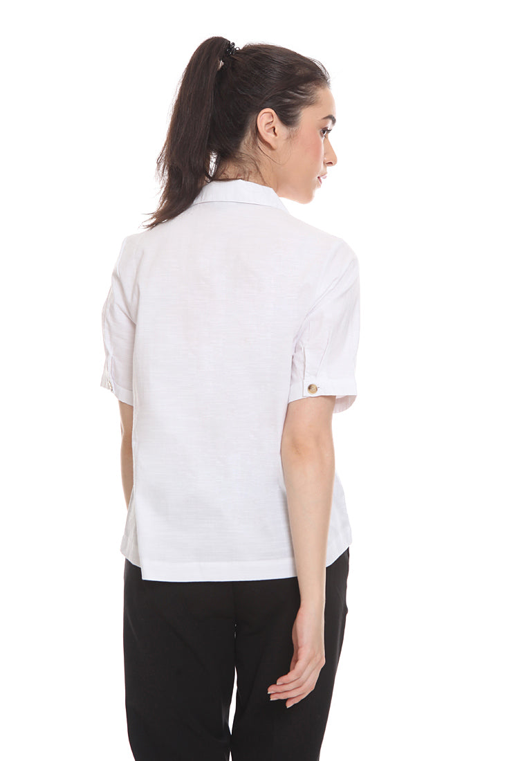 Short Sleeves Blouse