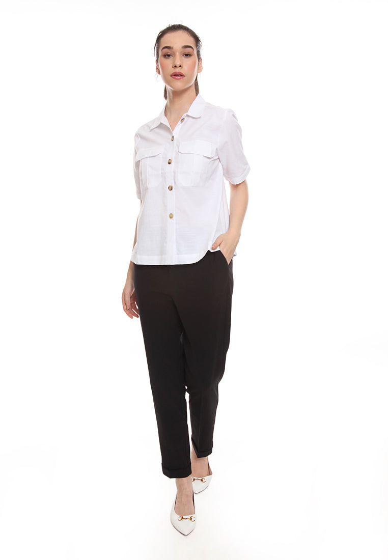 Short Sleeves Blouse