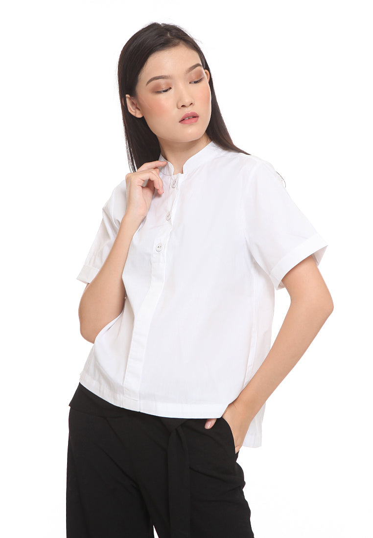 Short Sleeves Blouse