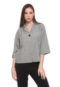 Tailored Kimono Blouse