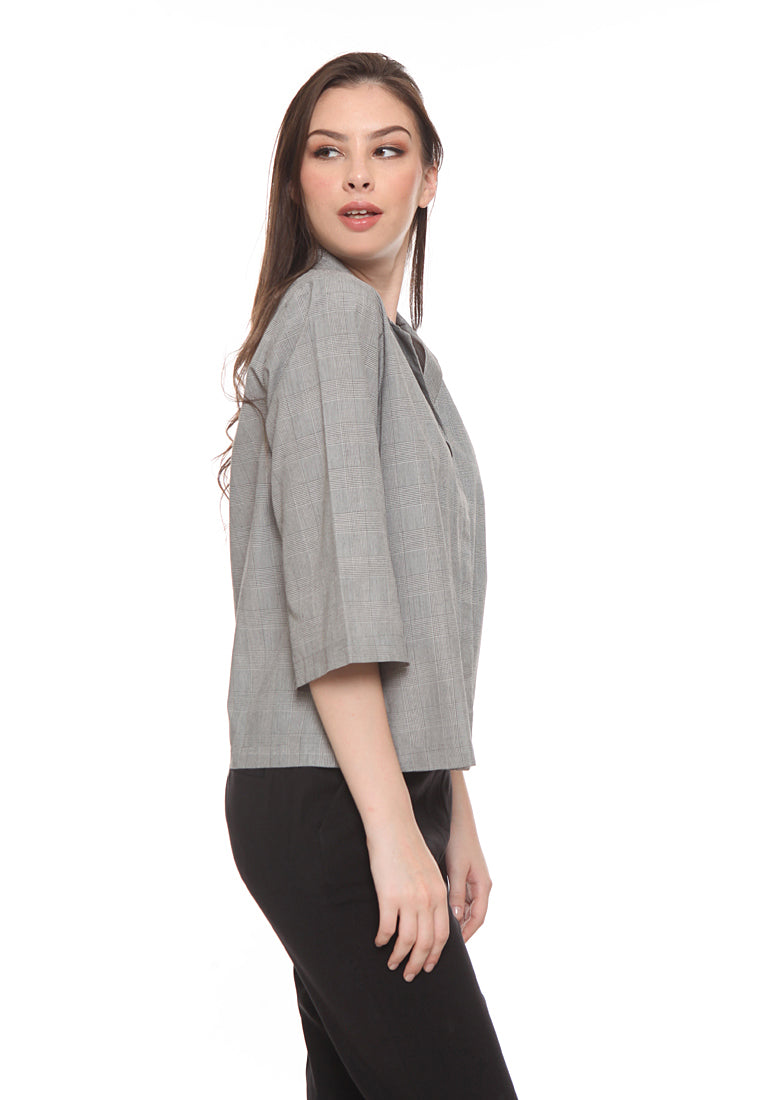 Tailored Kimono Blouse