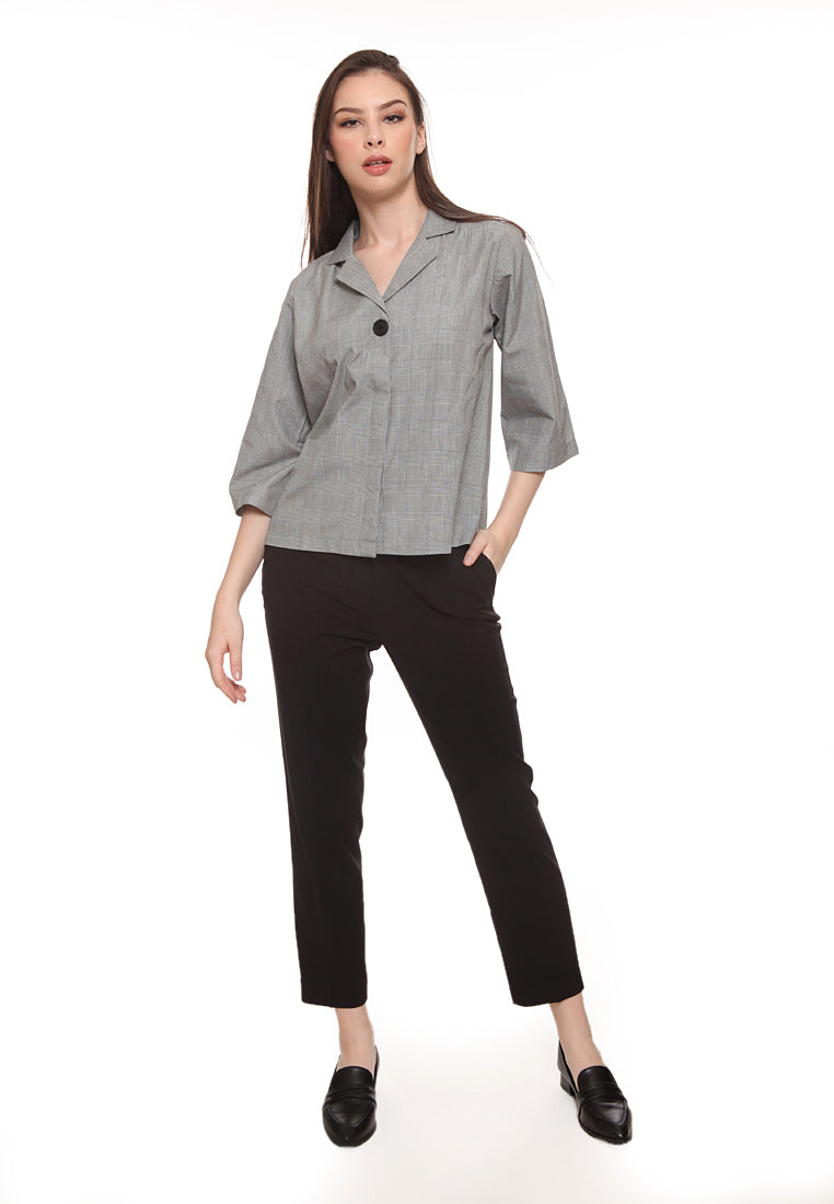 Tailored Kimono Blouse