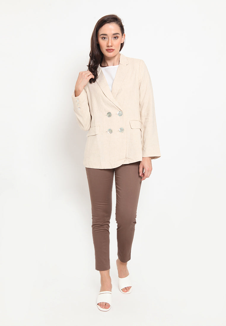 Loose Double Breasted Blazer