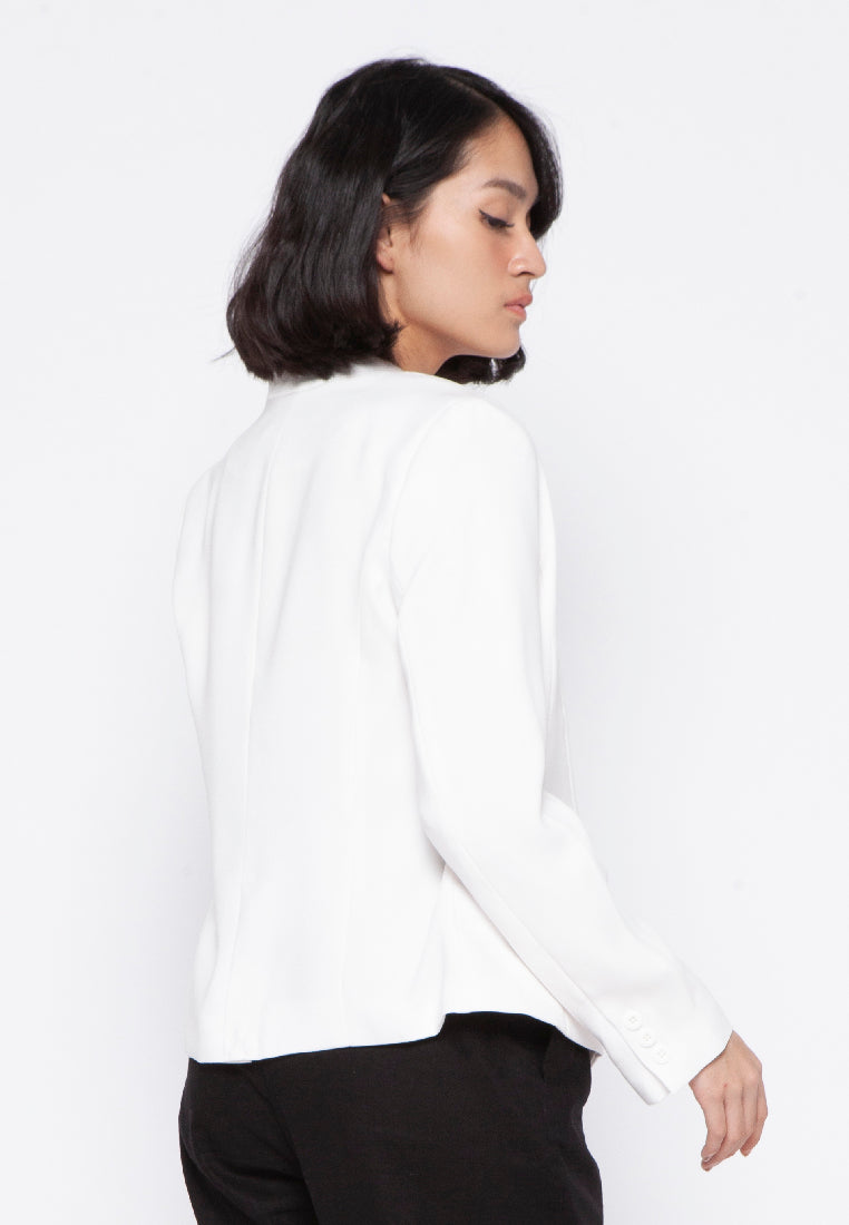 Inverted Lapels Blazer