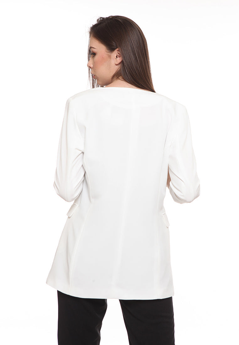 White Blazer