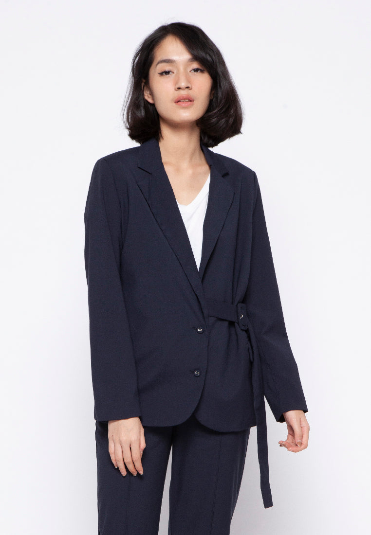 Side Belted Blazer