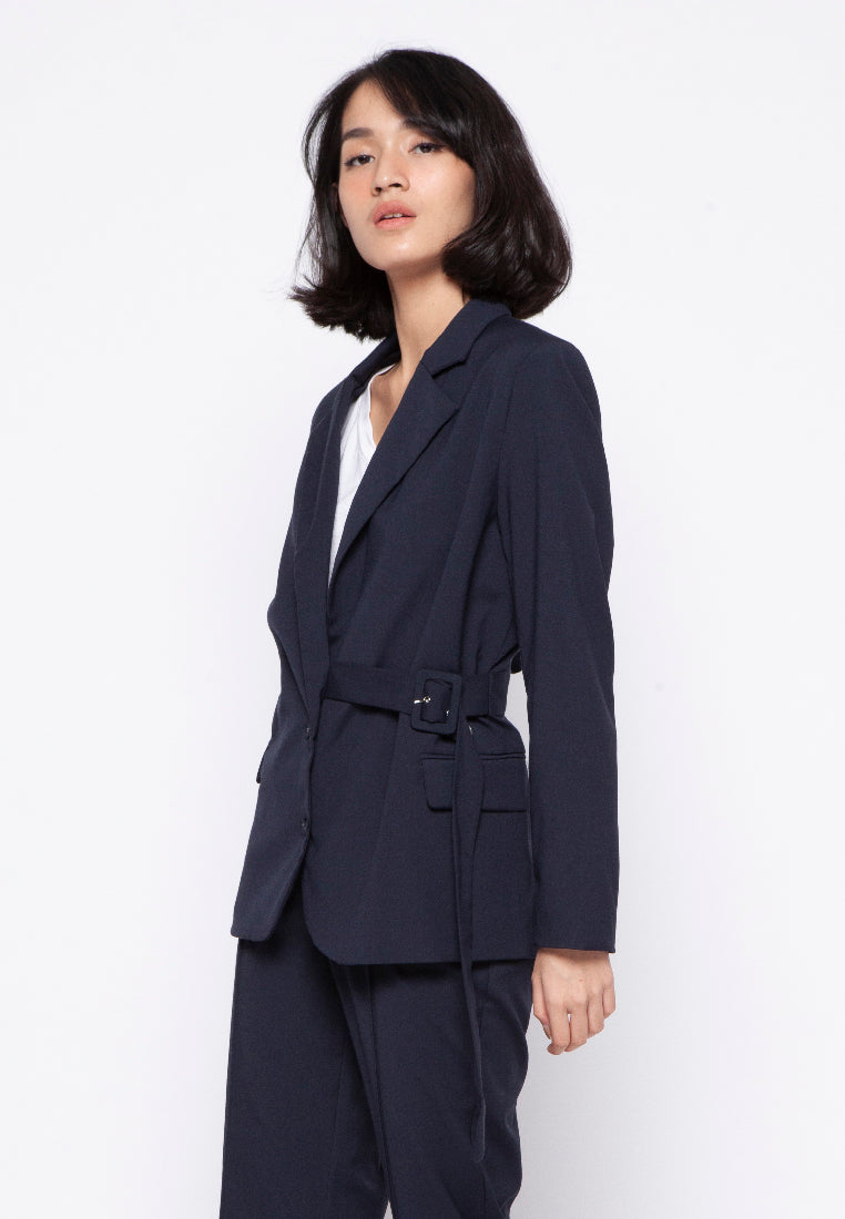 Side Belted Blazer