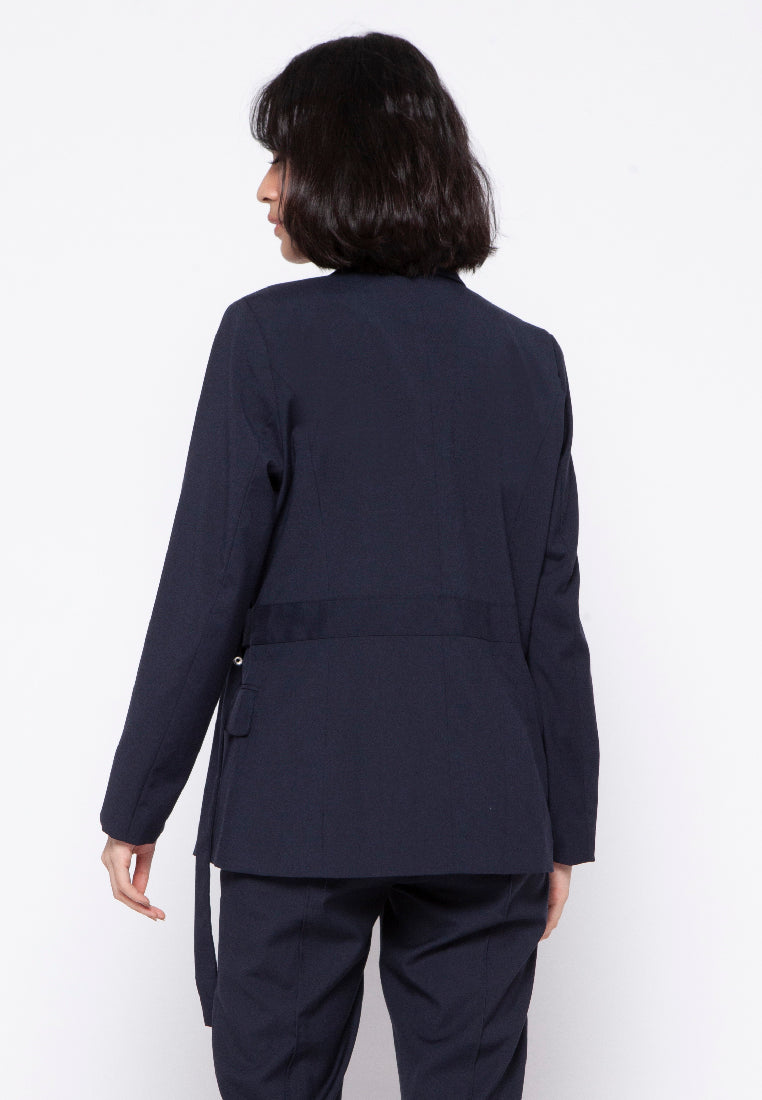 Side Belted Blazer