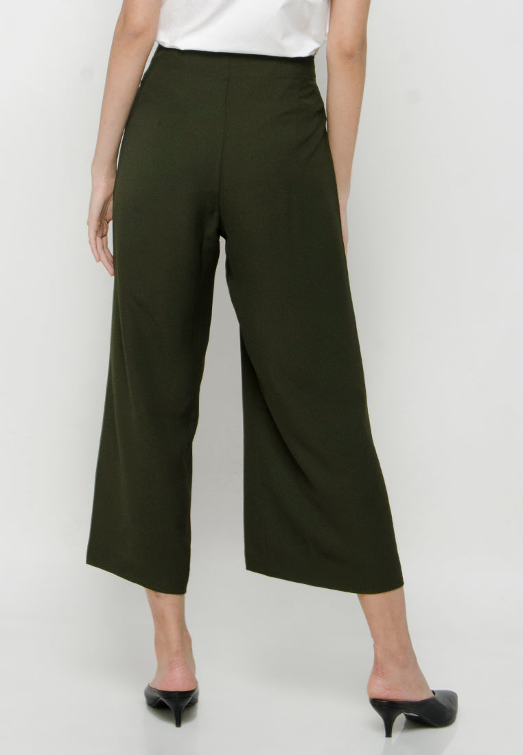 Wrap Button Pants