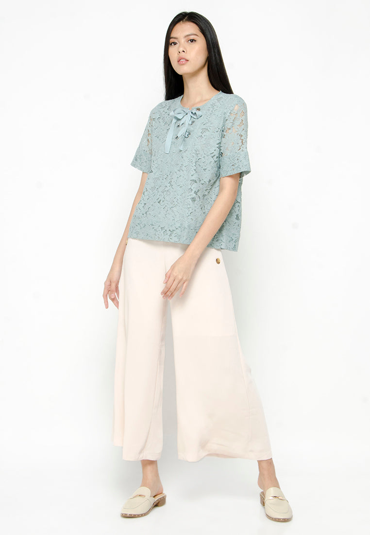 Wrap Button Pants