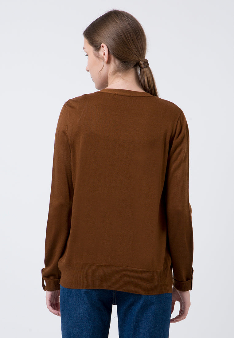 Khaki Cardigan Key Item 20D085