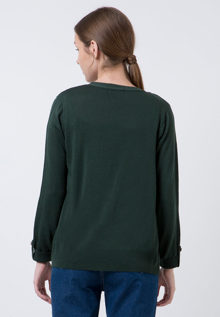 Olive Cardigan Key Item 20D085