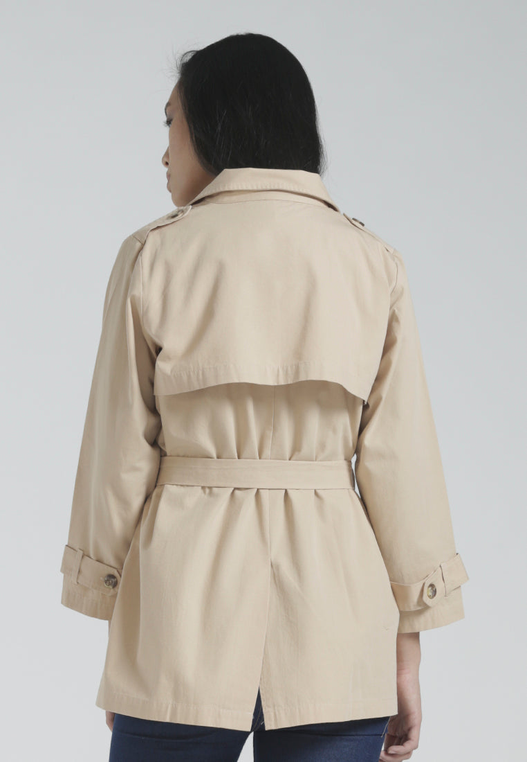 Triple Breasted Coat