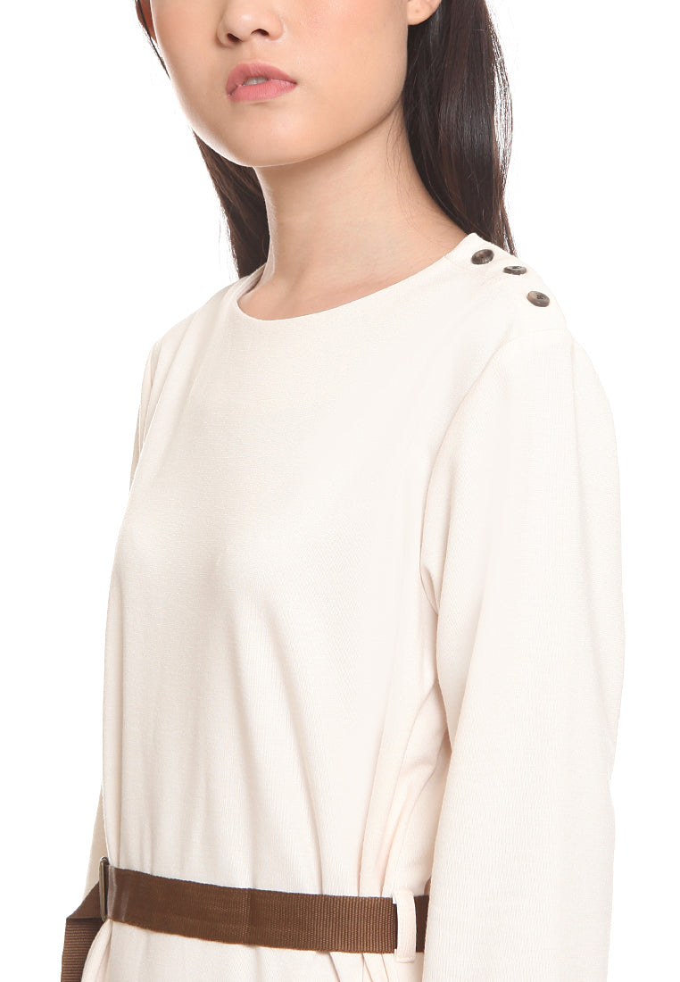 Belted Midi Dress