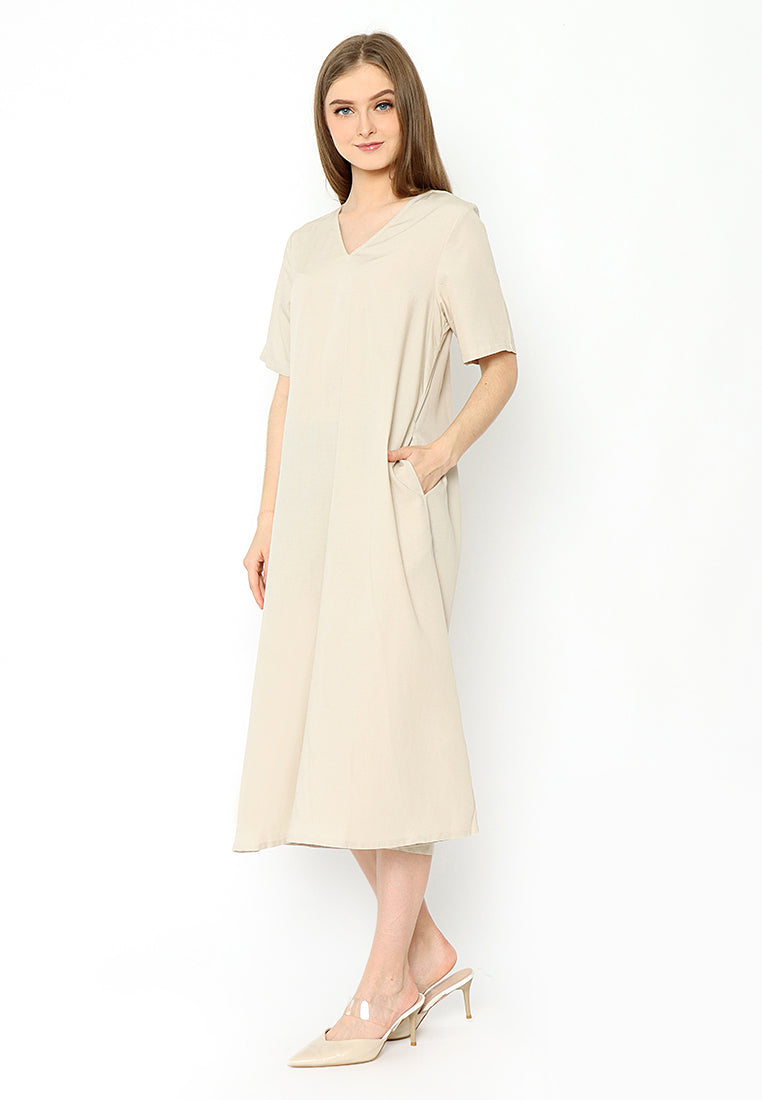Flare Midi Dress