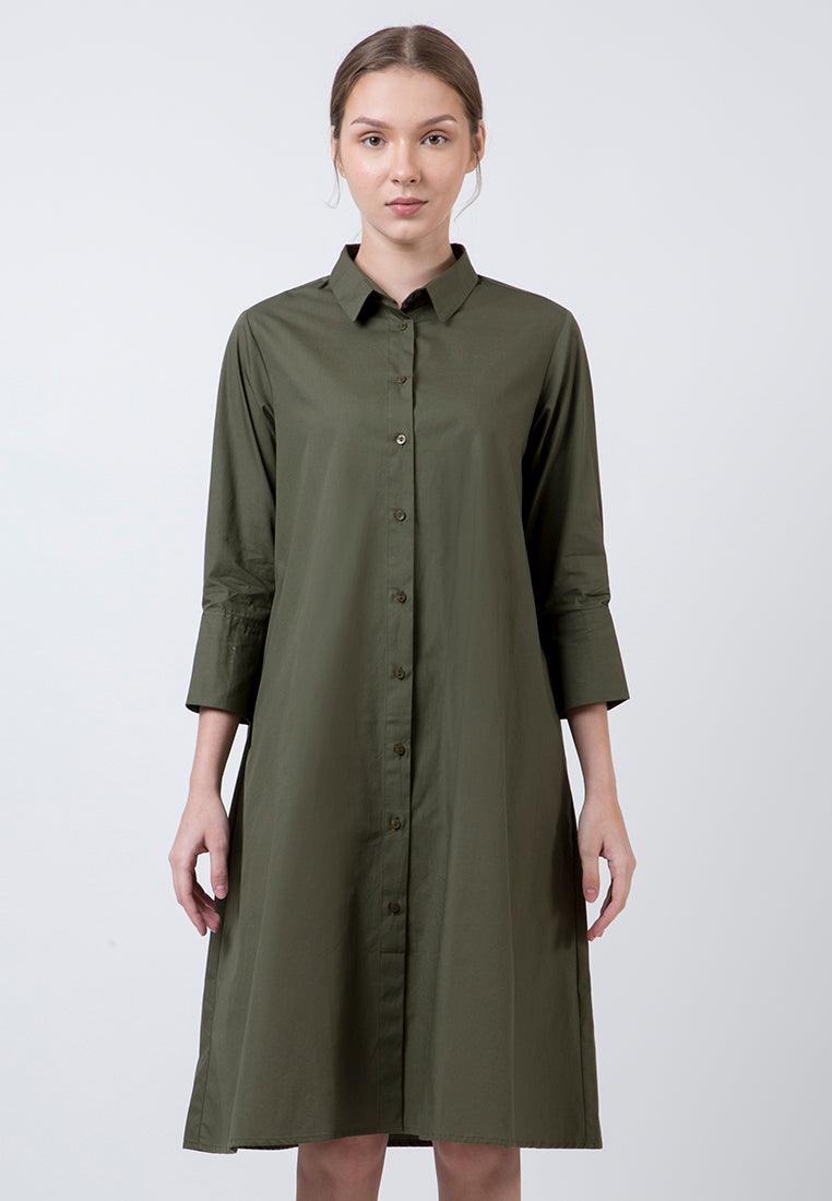 Olive Dress Signature 20D022