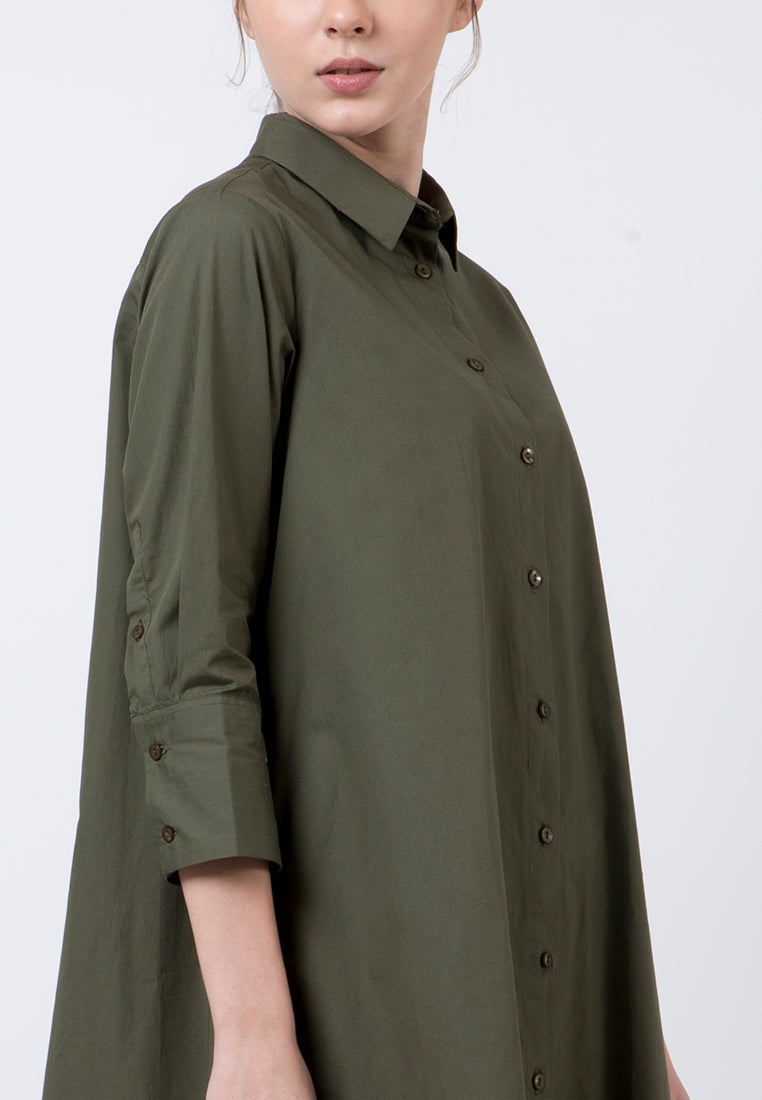 Olive Dress Signature 20D022