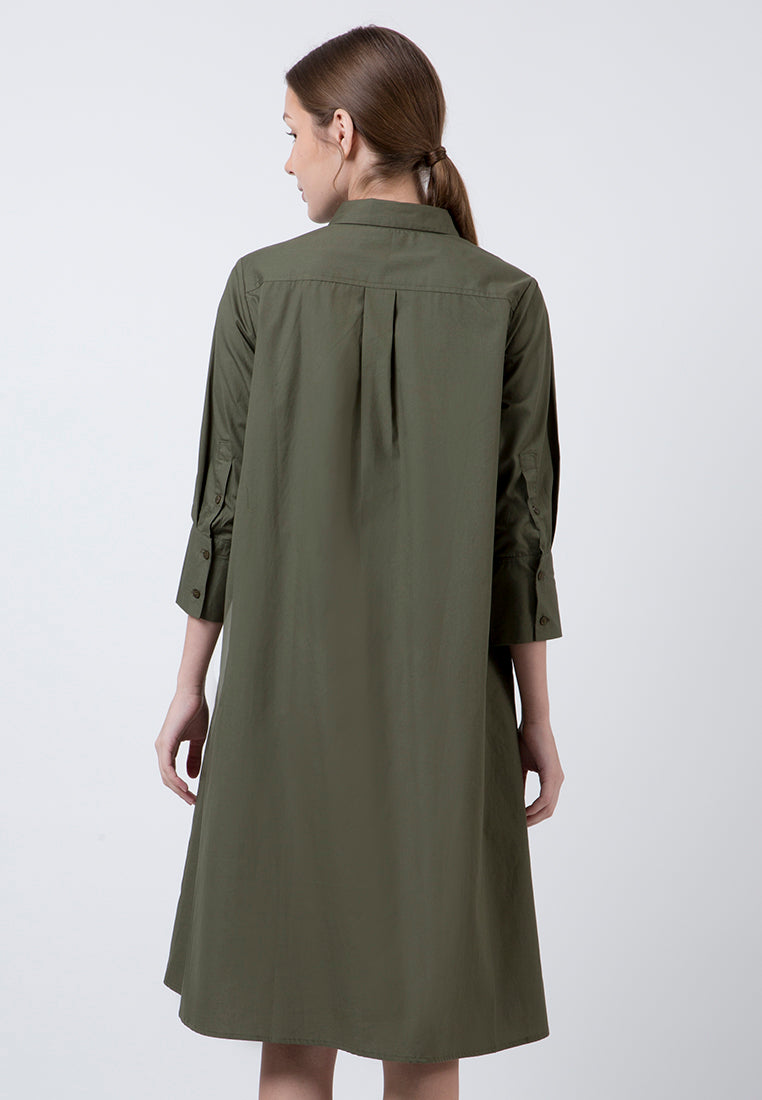 Olive Dress Signature 20D022