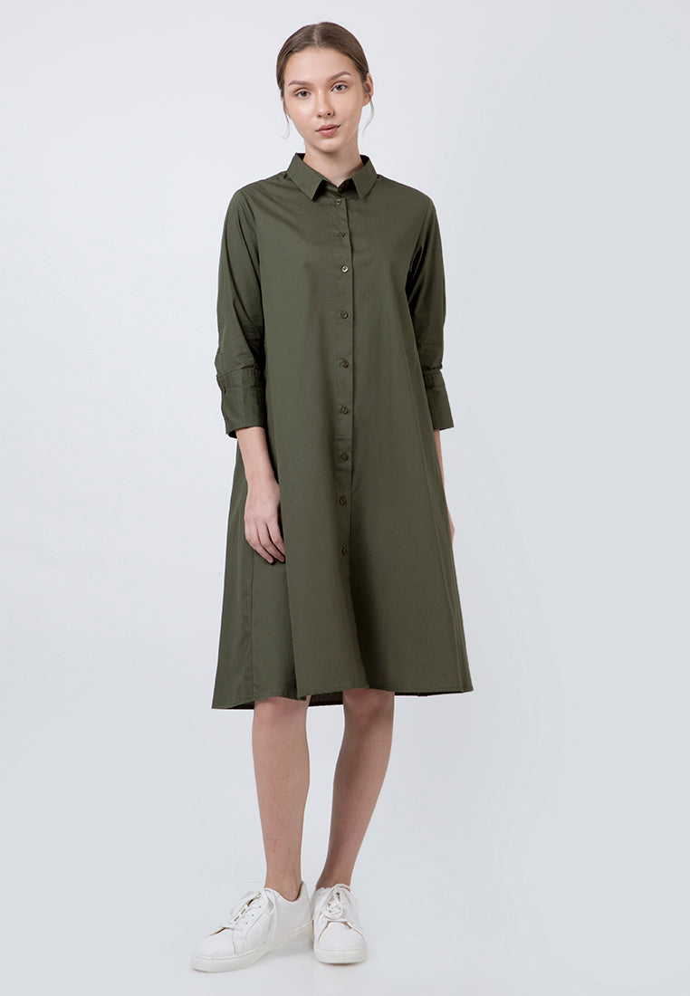 Olive Dress Signature 20D022