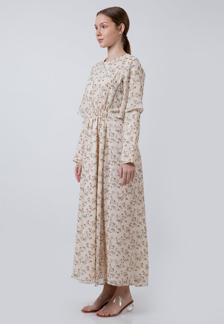 Floral Flare Dress Femme 20D048